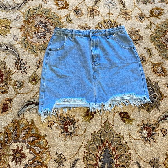 Tiger mist Nikita high rise denim skirt 💙 - Picture 7 of 7
